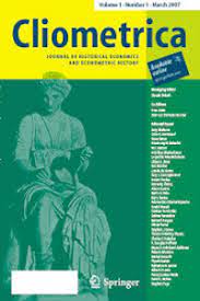 Letture: Cliometrica, Journal of Historical Economics and Econometric History, Volume 18, Issue 1